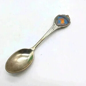 Vintage Kentucky Blue Grass State Souvenir Spoon Kitschy cool!!